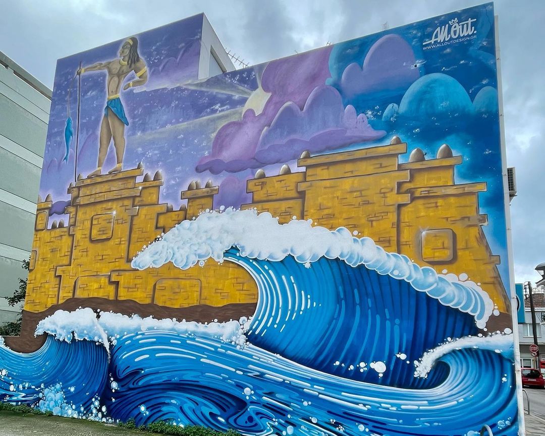 Exploring the vibrant street art scene in Crete